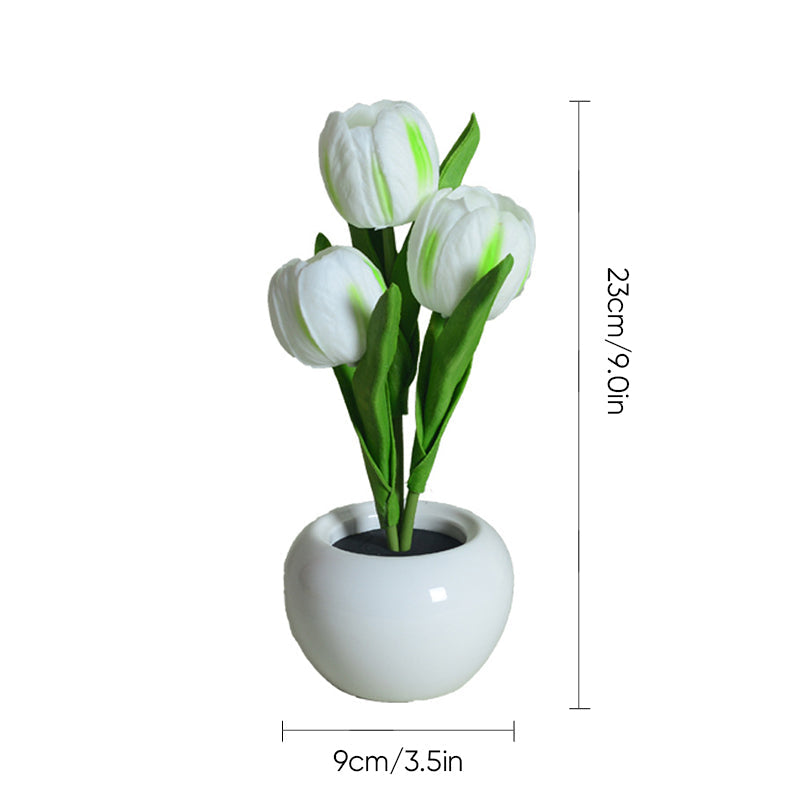 Slim Modern Flower Table Light