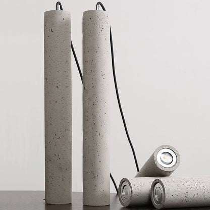 Industrial Concrete Pendant Light Fixture