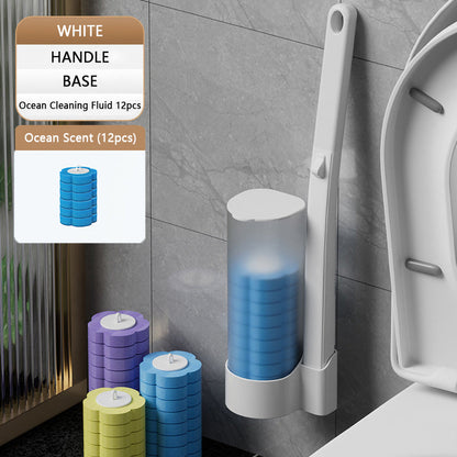 Soft Bristle Toilet Brush with Replaceable Head