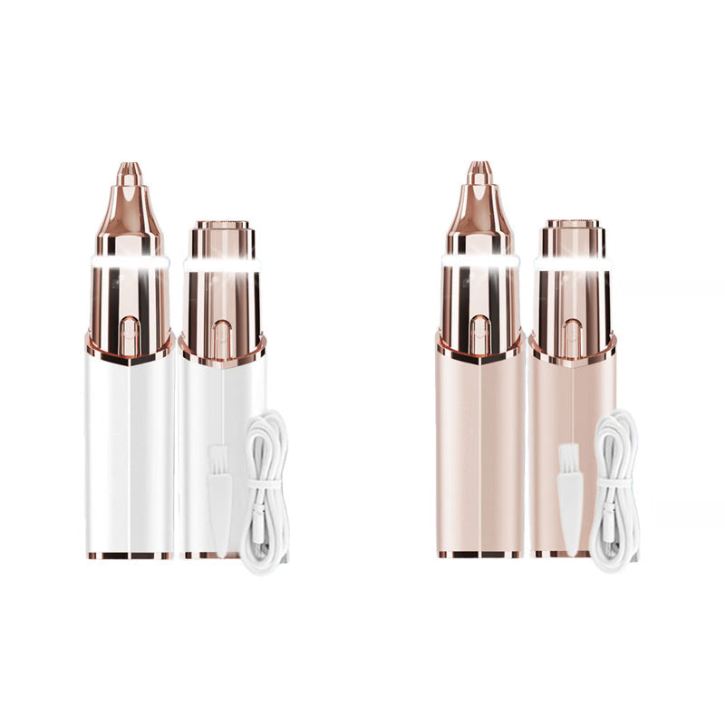 Rechargeable Dual Eyebrow Shaper Trimmer