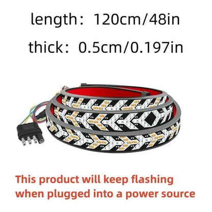 Ultra-Bright 48 Dual Color LED Car Tail Light Strip