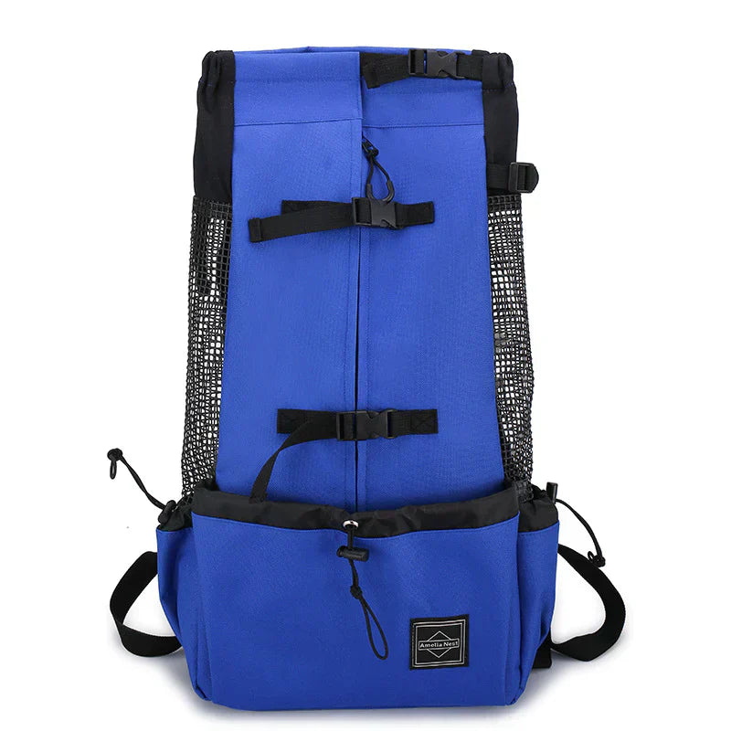 Pet Hiking Backpack - Durable Dog Carrier with Pockets