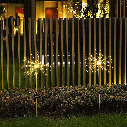 Outdoor Solar String Lights Copper Wire Fairy Lights