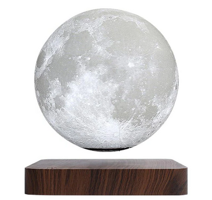 Glowing Orb LED Moon Table Lamp