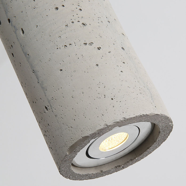 Industrial Concrete Pendant Light Fixture