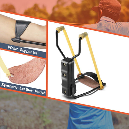 Compact Wrist Rocket Slingshot