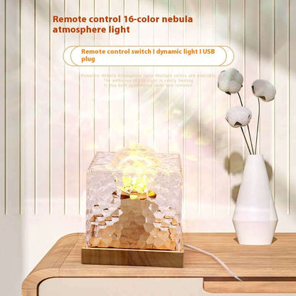 Colorful LED Wave Night Light Table Lamp