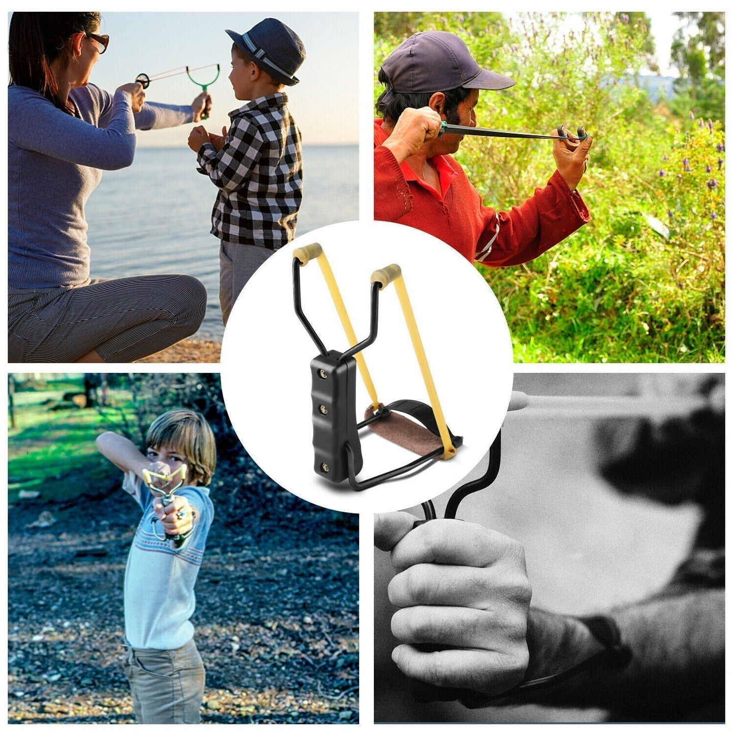 Compact Wrist Rocket Slingshot