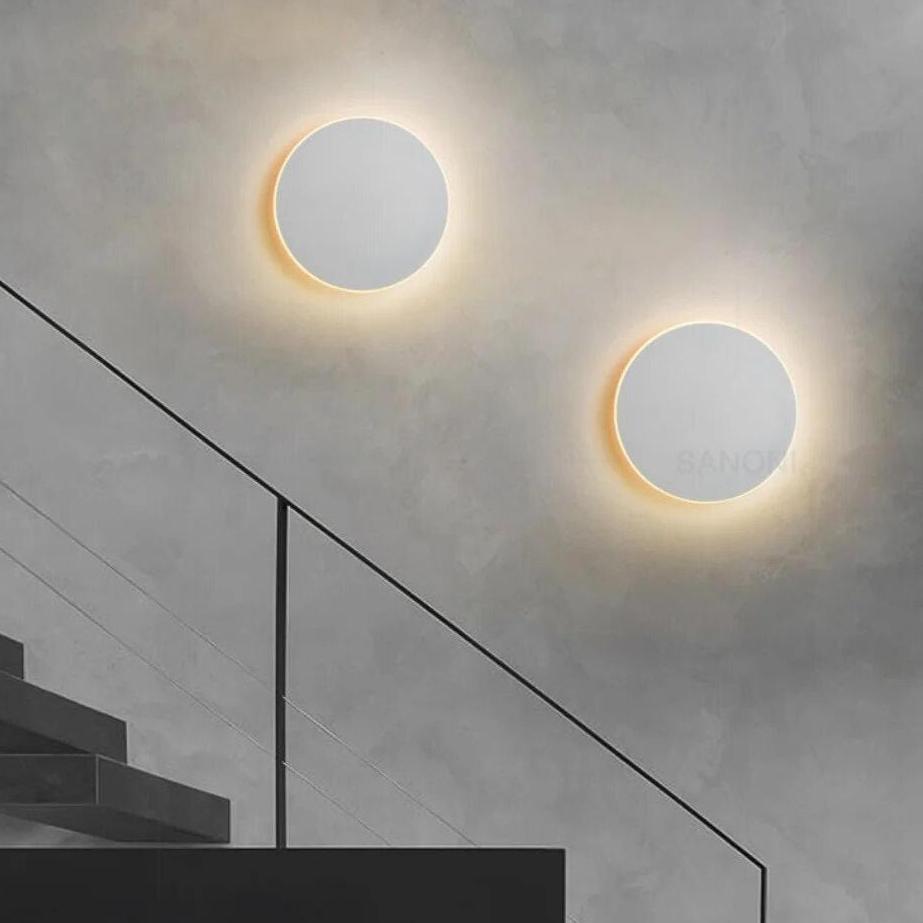 Circular Smart LED Touch Lamp