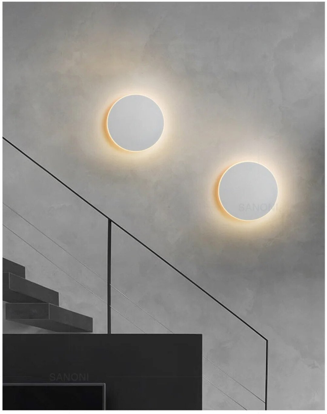 Round Modern LED Wall Lamp