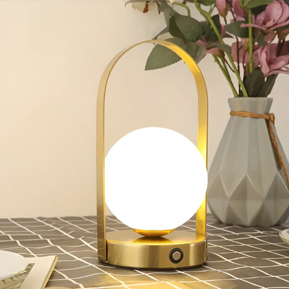 Stylish Desk Lamp with USB Charger