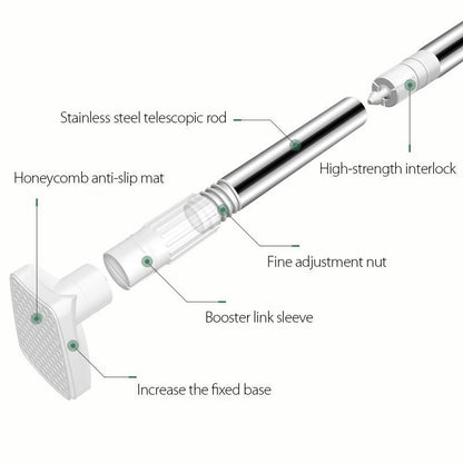 Easy Install Adjustable Closet Rod Hanger