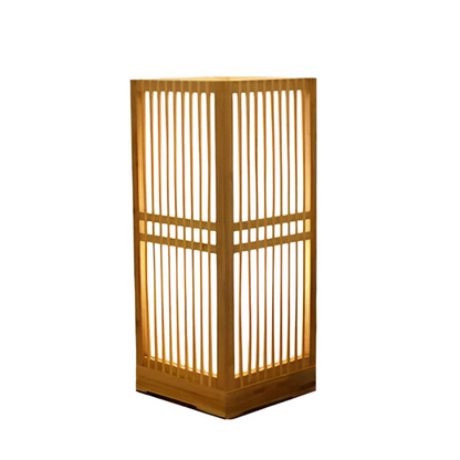 Natural Bamboo Desk Light Lamp