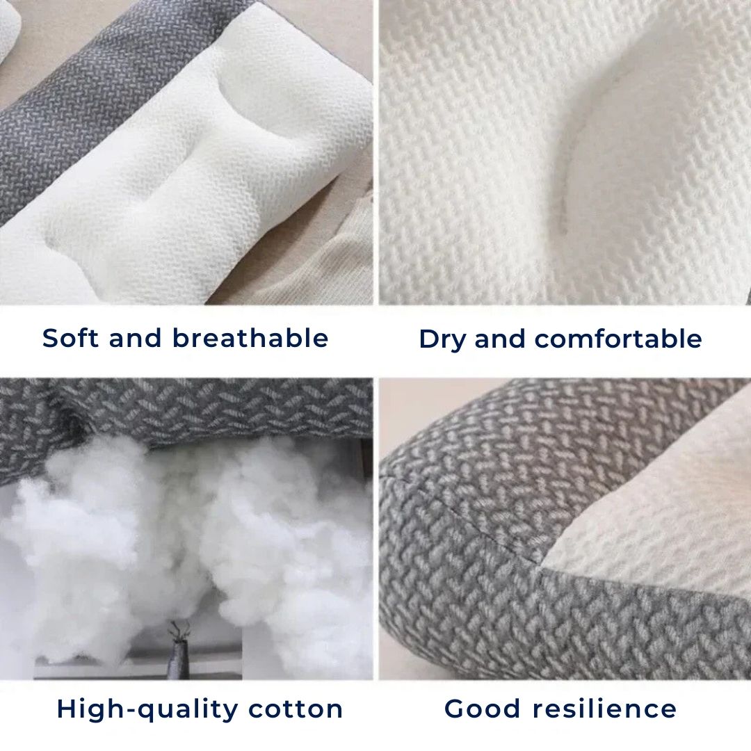Contour Memory Foam Neck Pillow For Sleep Support