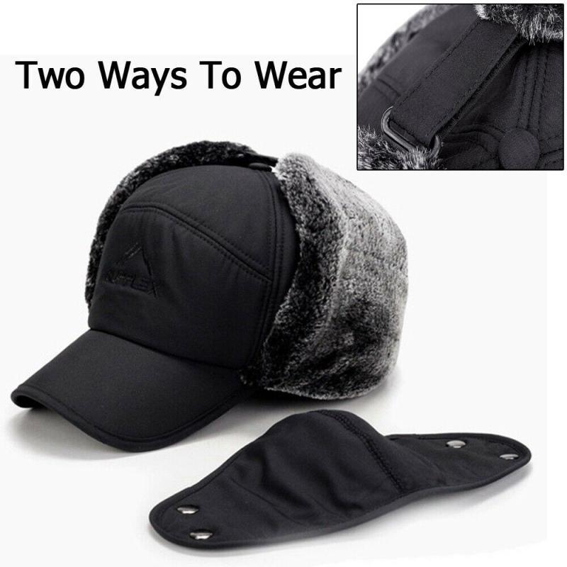 Warm Thermal Face And Ear Beanie