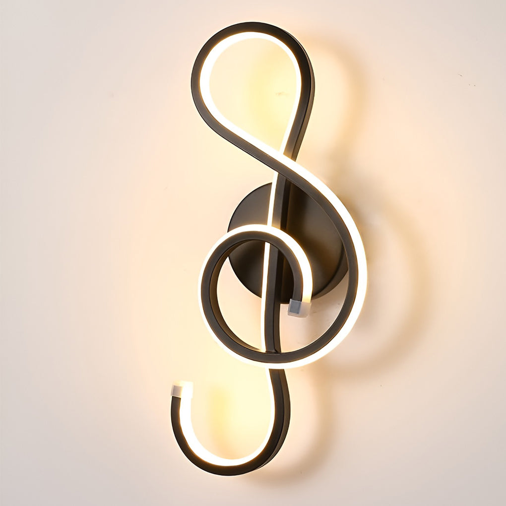 Contemporary Music Theme LED Wall Light