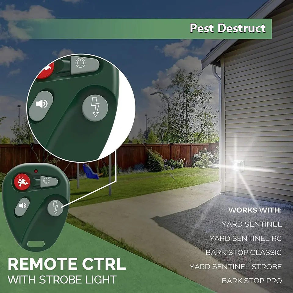 Outdoor Bird Repellent System for Gardens and Patios