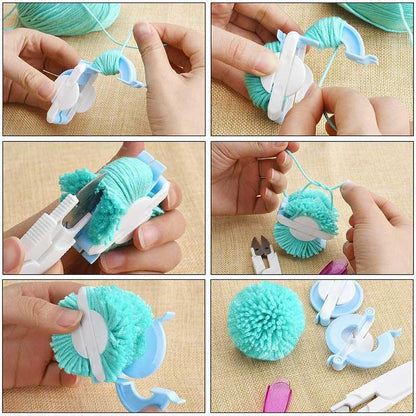Colorful Pom Pom Craft Kit