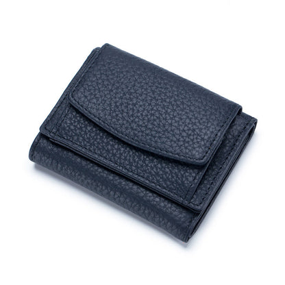 Slim Leather RFID Blocking Wallet