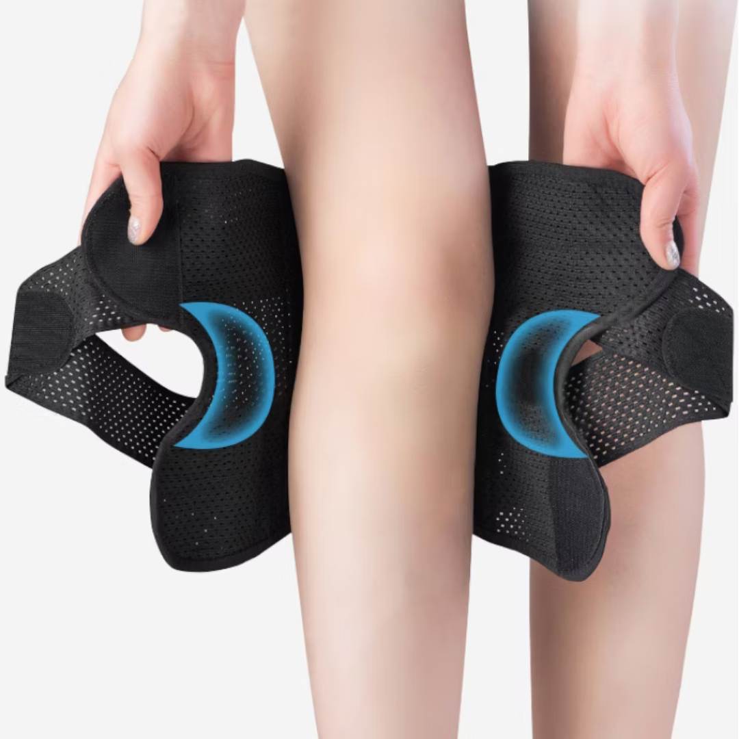 Comfort Knee Pads with Extra Support and Stability Strap