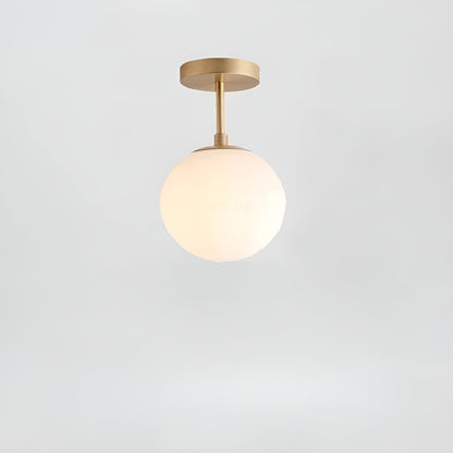 Modern Glass LED Ceiling Lamp