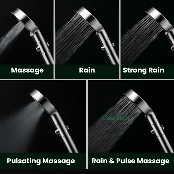 Ultra Powerful Shower Head for Strong Water Flow