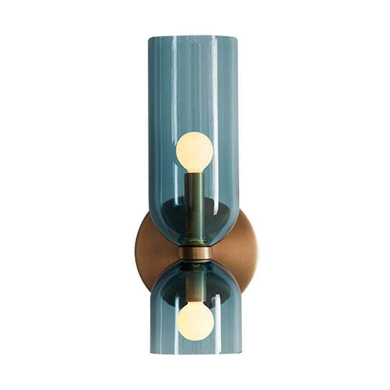 Modern Double Glass LED Wall Lamp