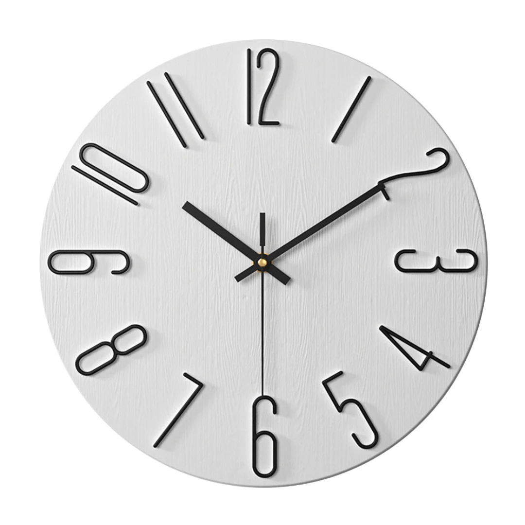Quiet Large Wall Clock for Home Decoration