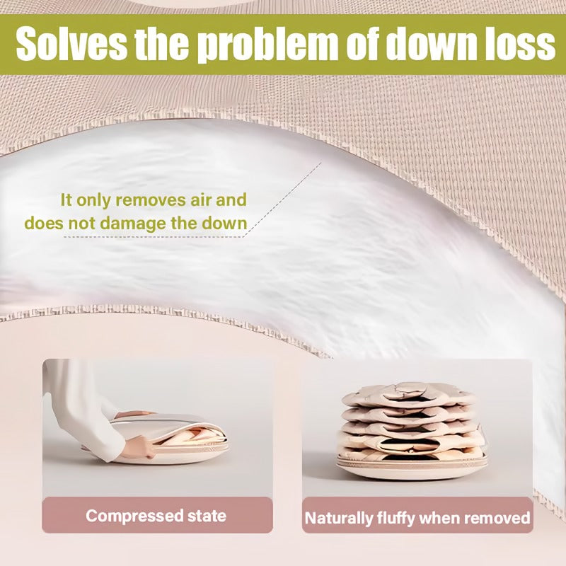 Compact Closet Hanging Storage Bag with Easy Zipper