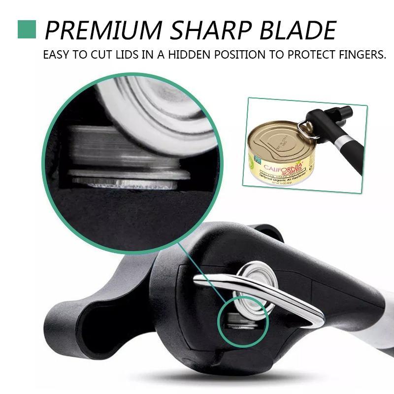 Easy Use Sharp Can Opener Stainless Steel