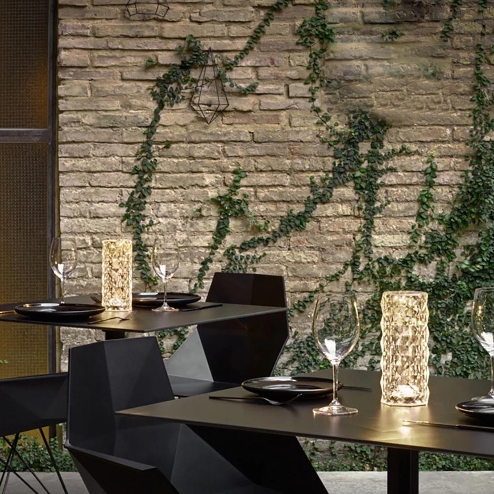 Luxury Crystal Glass Table Lamp
