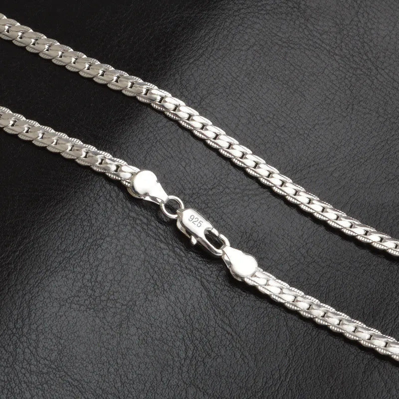 Simple Silver Bar Necklace for Ladies Perfect Gift