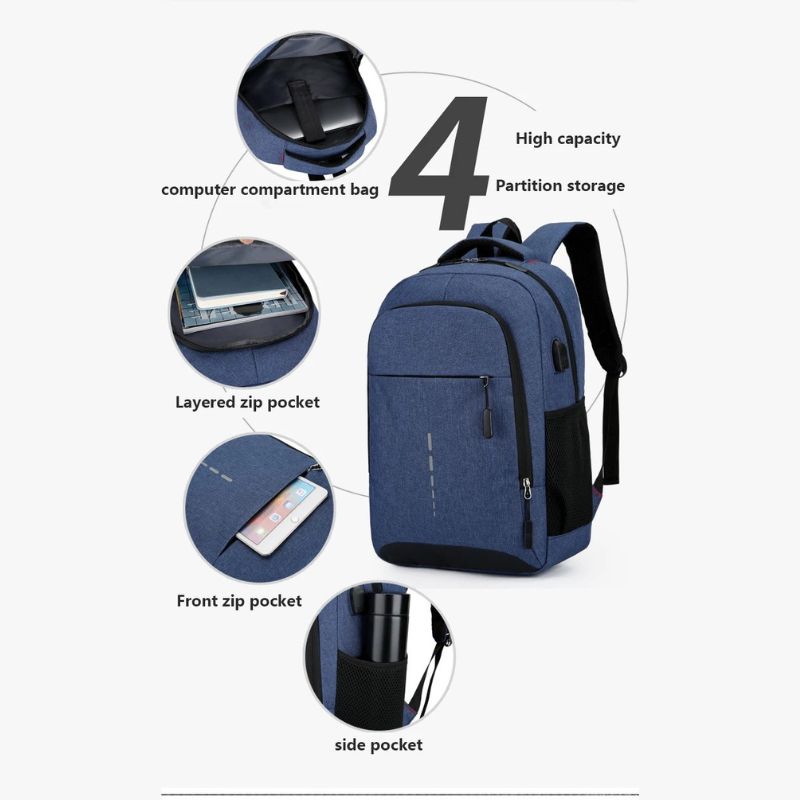 Waterproof Lightweight Hiking Backpack for Men
