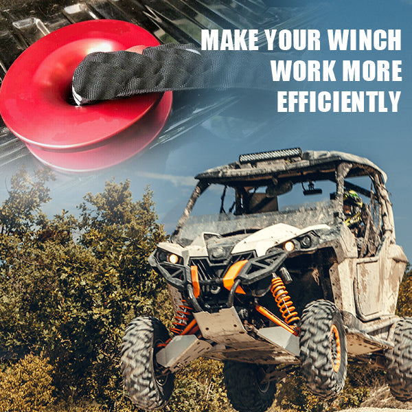 Heavy Duty Pulley Recovery Winch Rope