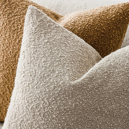 Soft Boucle Throw Pillow Cover 45x45cm Home Decor Cushion