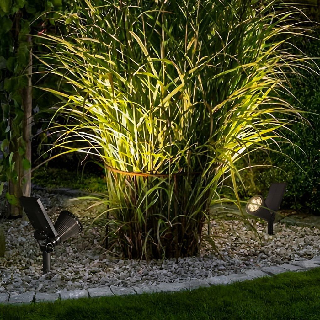 Outdoor 7W LED Solar Powered Garden Spot Lights