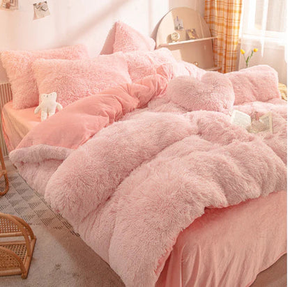 Soft Plush Winter Duvet Cover Set