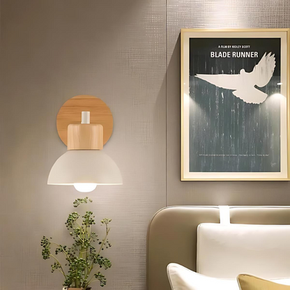 Rustic Wooden Wall Light for Cozy Homes