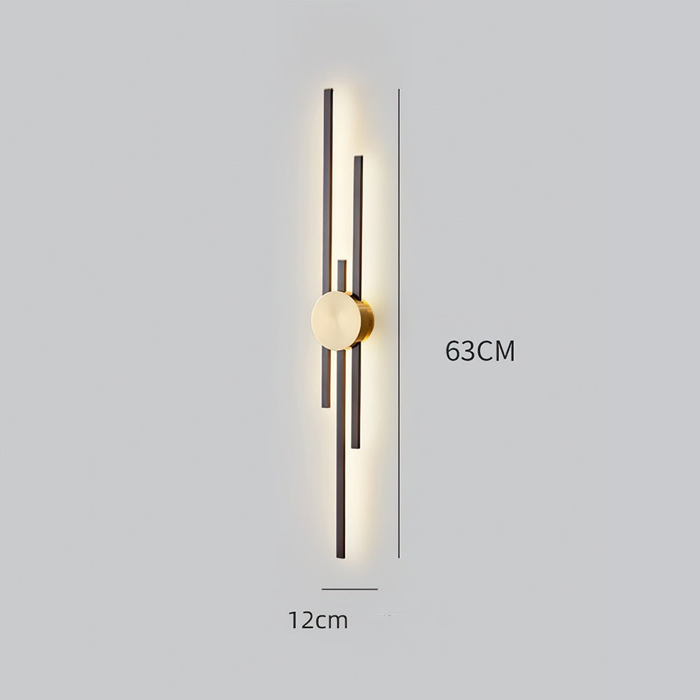 Slim Modern Metal LED Wall Light