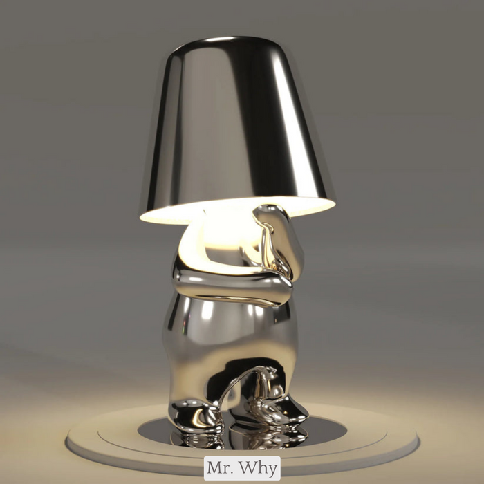 Portable LED Desk Lamp with Adjustable Brightness