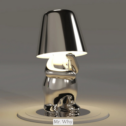Portable LED Desk Lamp with Adjustable Brightness
