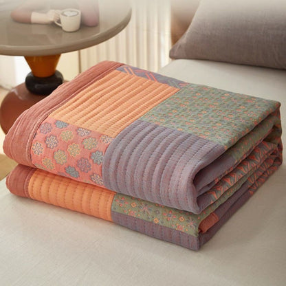 Premium Reversible Colorful Duvet Cover Set