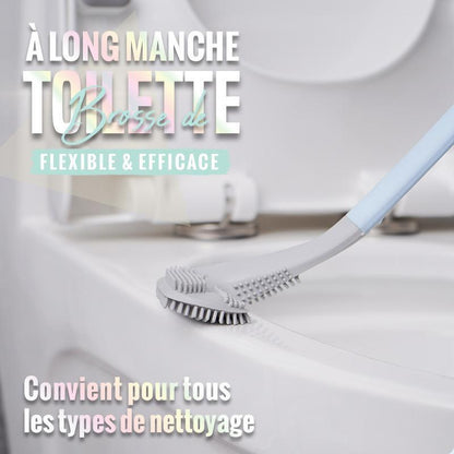 Extended Reach Toilet Brush - Easy Clean