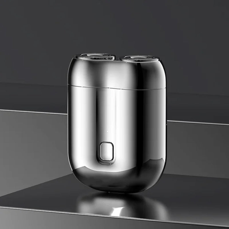 Compact Dual Head Electric Shaver