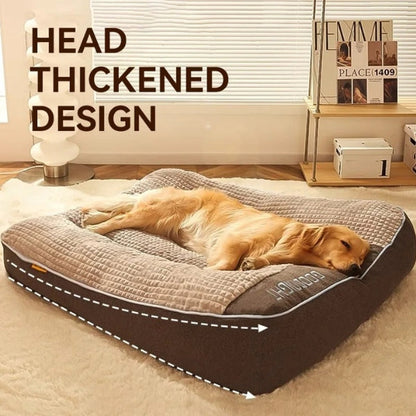 Extra Large Comfort Dog Bed with Washable Cover