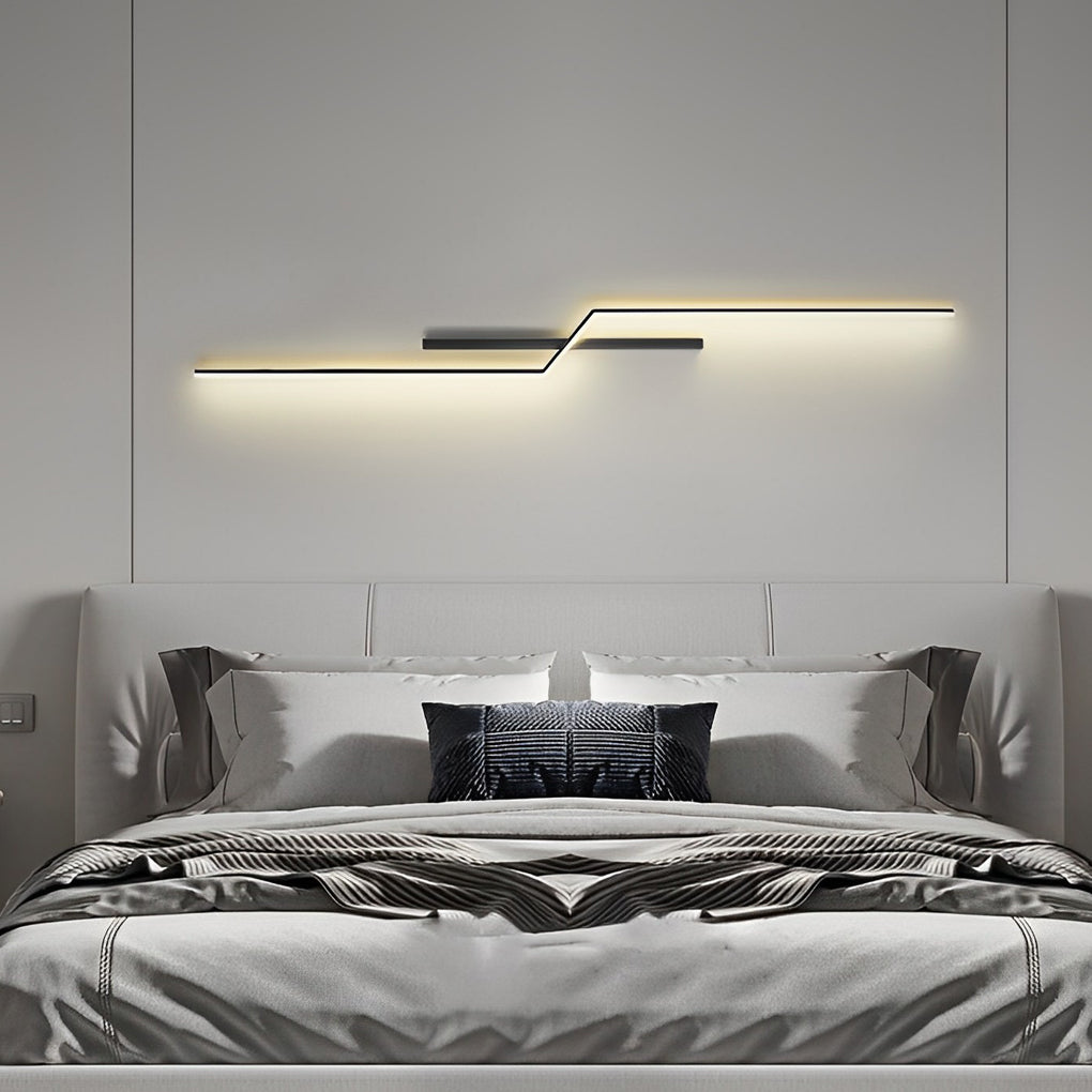 Slim LED Contemporary Wall Light Fixture