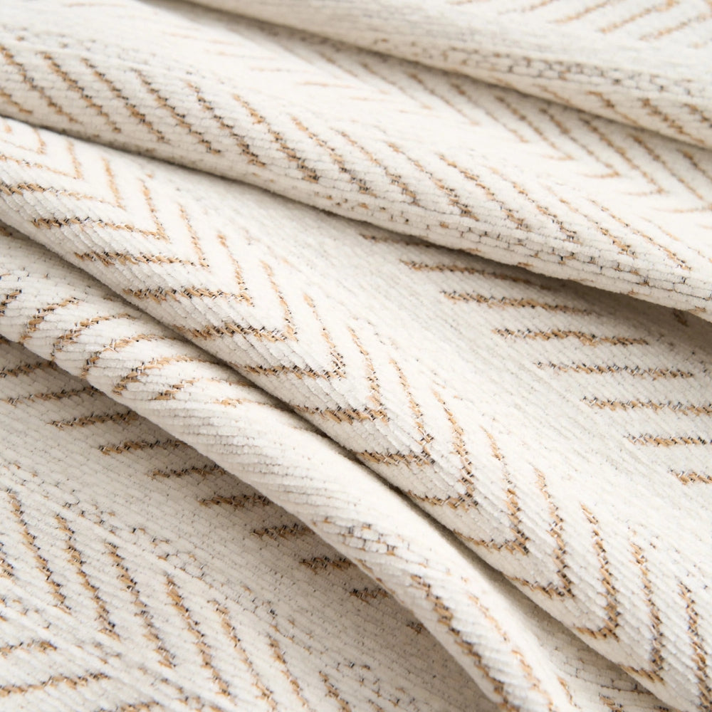 Plush Herringbone Chenille Sofa Slipcover - Cofik
