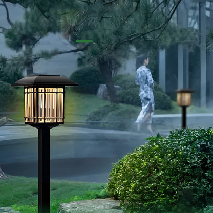 2PCS Outdoor Solar Powered LED Garden Lights