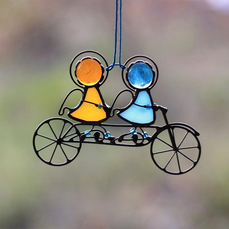 Colorful Glass Window Hanging Decoration