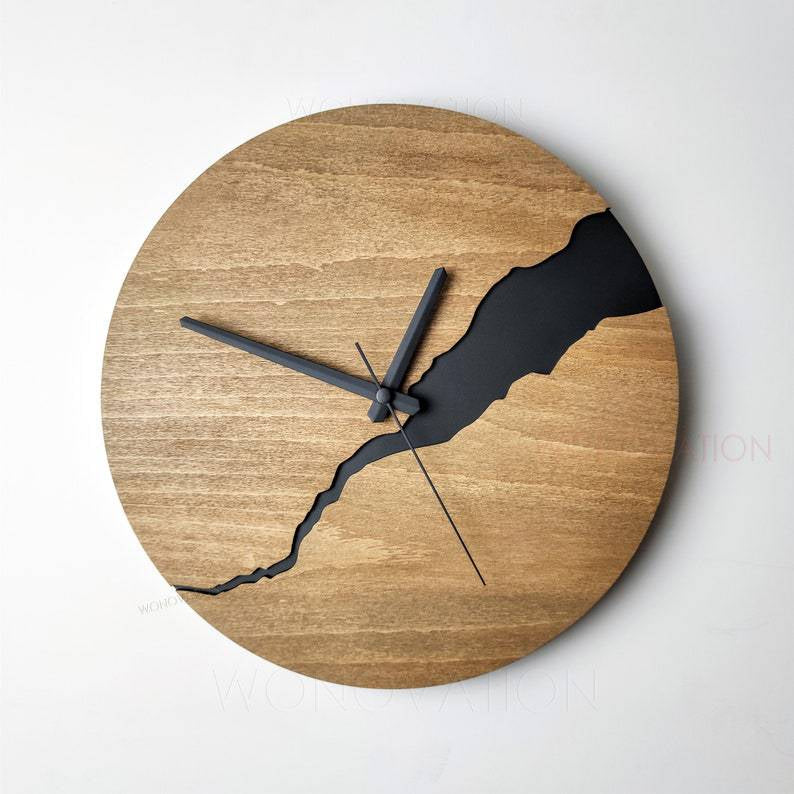 Vintage Wooden Wall Clock